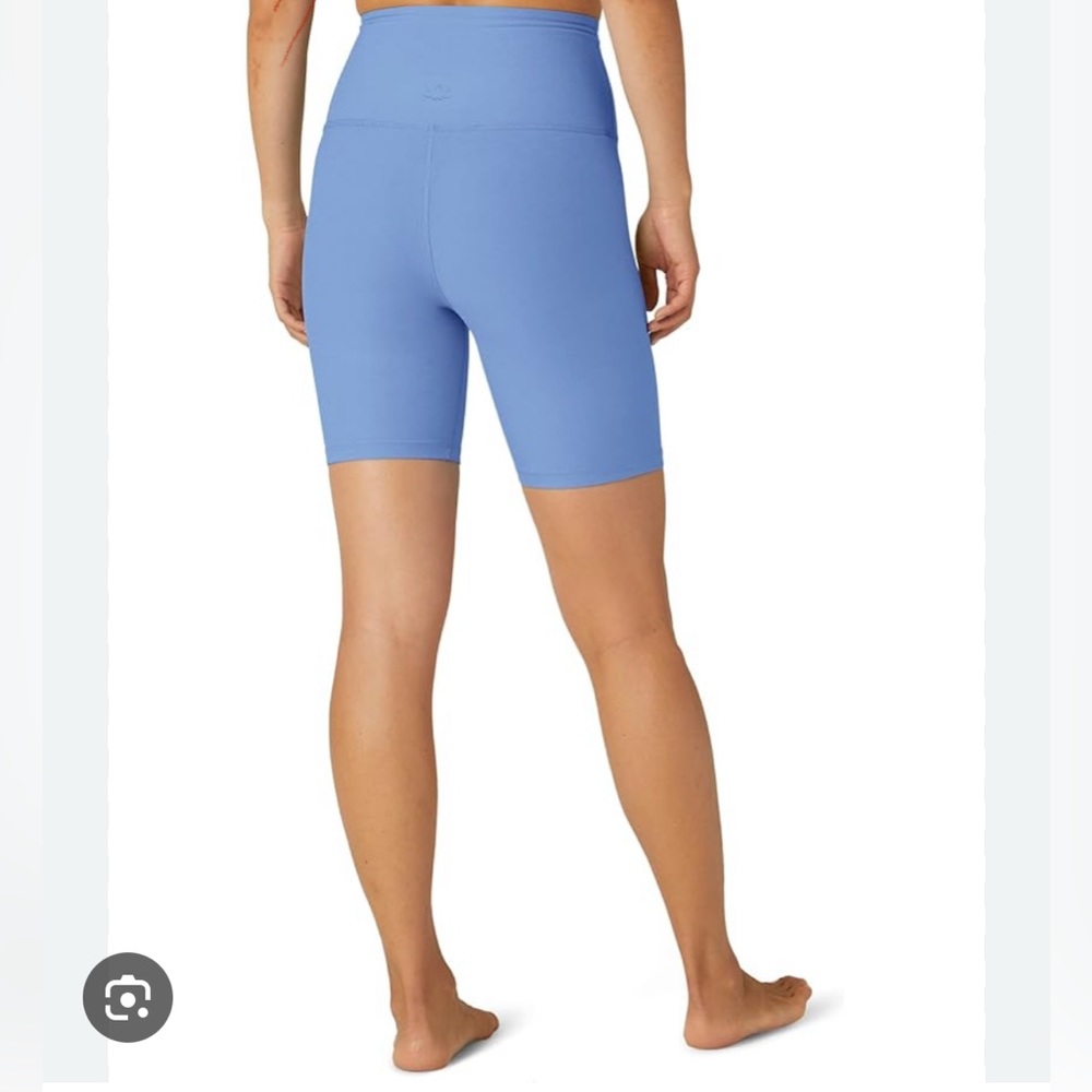 Beyond yoga (beyond the bump) space dye biker shorts medium maternity